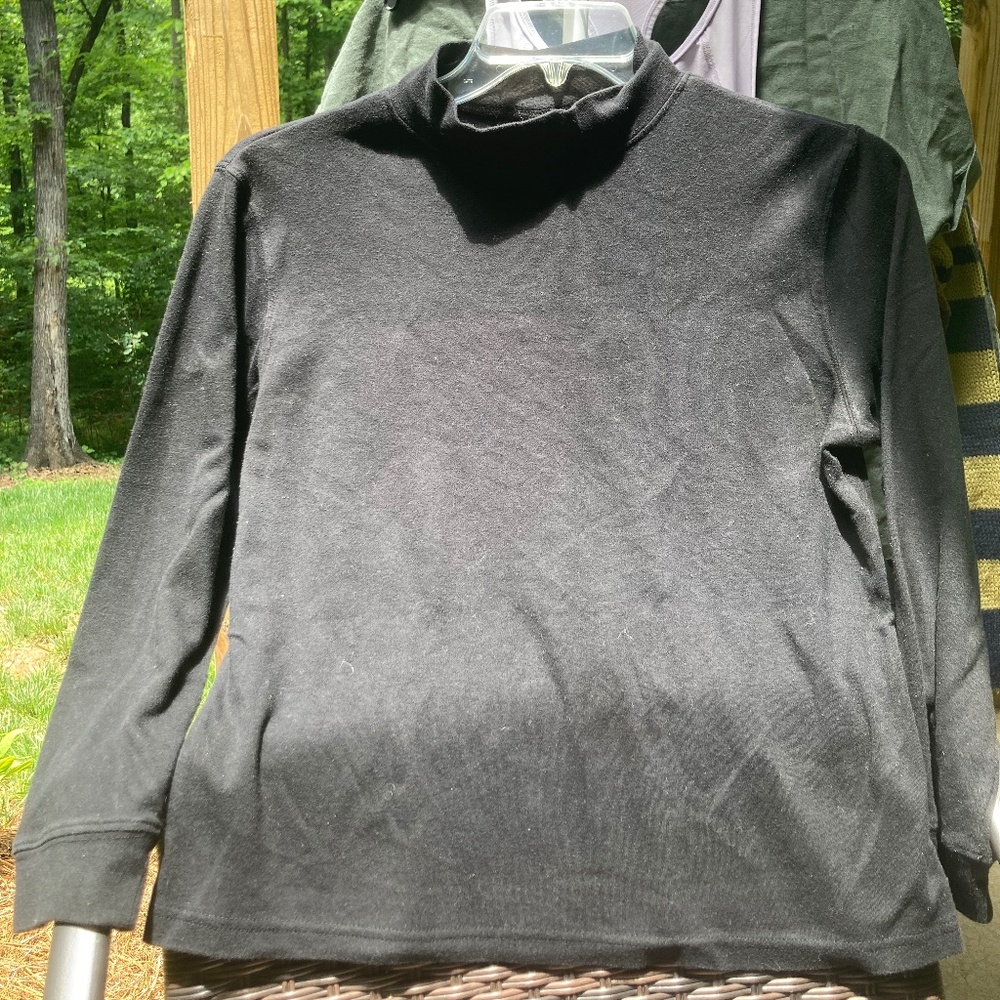 Basic Black Turtleneck